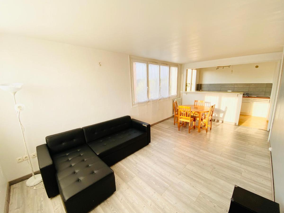 Appartement Proche Centre Ville + Parking Gratuit Rouen Eksteriør bilde