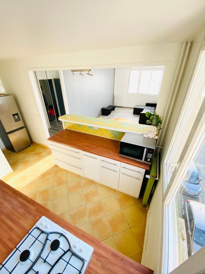 Appartement Proche Centre Ville + Parking Gratuit Rouen Eksteriør bilde